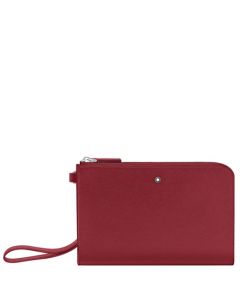 This Sartorial Red Small Pouch is designed by Montblanc. 