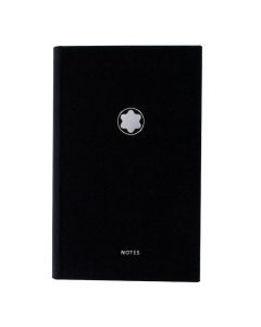 Montblanc hardback small lined notebook.