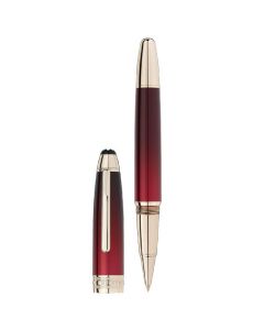 This Meisterstück Calligraphy Solitaire Burgundy Degradé Rollerball Pen has been created by Montblanc. 