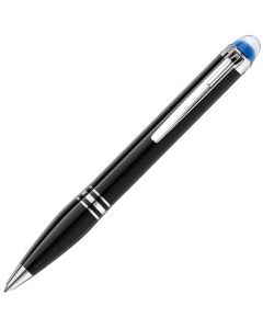 This is the Montblanc StarWalker Black Precious Resin Ballpoint Pen.