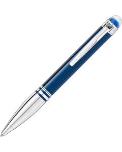 This is the Montblanc Blue Planet StarWalker Doué Metal Ballpoint Pen.