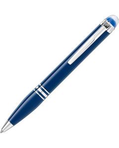 This is the Montblanc Blue Planet StarWalker Precious Resin Ballpoint Pen.