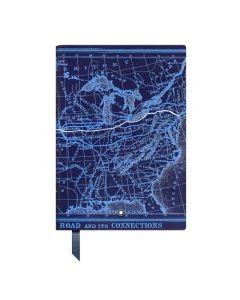 MST #146 Around the World in 80 Days Lined Blue Notebook