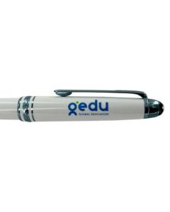 Glacier Ballpoint Pen Cap Engraving with Company Logo 'Gedu'