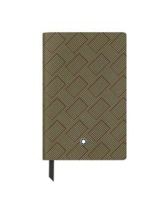 Montblanc's #148 Fine Stationery Extreme 3.0 Multilime Notebook has the snowcap emblem on the front with palladium plating for a bit of luxe.