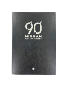 Notebook Silver Foil Embossing - Nissan 90th Anniversary