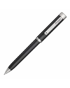 This Zero Palladium-Plated & Black Resin Ballpoint Pen by Montergrappa comes in a branded gift box. 
