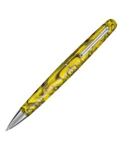 This is the Montegrappa Iris Yellow Elmo Fantasy Blooms Ballpoint Pen.