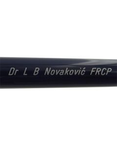 Montegrappa fountain pen has been engraved with a persons name.