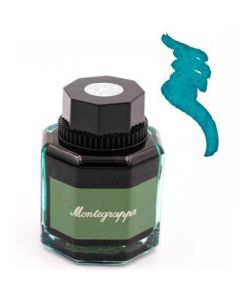 Montegrappa 50ml turquoise fountain pen ink.