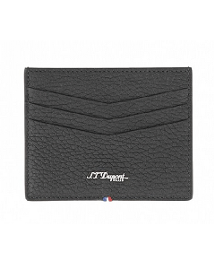 S. T. Dupont Neo Capsule Grained Credit Card Holder