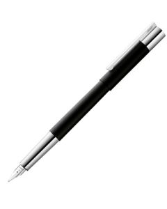 Scala matt black stainless steel fountain pen LAMY.