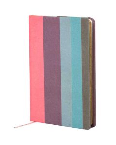 This Paul Smith small notebook comes with their famous stripe design.
