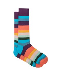 Men's Artist Stripe Socks designed by Paul Smith.