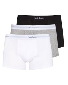 The Paul Smith black, white and grey boxer shorts.