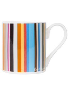 Bone China 'Cyclist Stripe' Print Mug designed by Paul Smith.