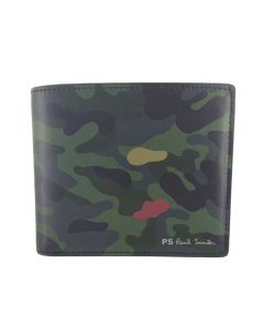 This Paul Smith men's leather wallet comes with the brand name embossed onto the front.
