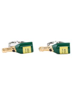 These Champagne Bottle Cufflinks are designed by Paul Smith. 