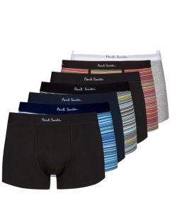 These Multi 7-Pack Boxer Shorts have been designed by Paul Smith. 