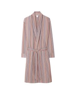 Signature Stripe Men's Dressing Gown, designed by Paul Smith. 