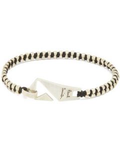 This is the Paul Smith Silver Bracelet with Zip-Shaped Clasp.