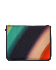 Shop Paul Smith Swirl print rabbit cross-body bag