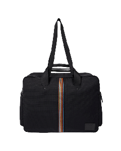 Multi 'Signature Stripe' Overnight Bag With Polyamide and Leather Trims.