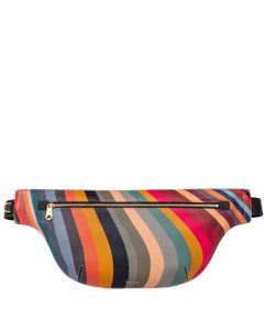 VINTAGE PAUL SMITH MULTICOLORED ICONIC SWIRL HAND-SHOULDER BAG