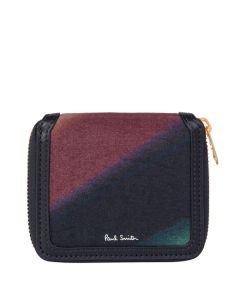 This Spray Swirl Zip-Around Purse is designed by Paul Smith. 