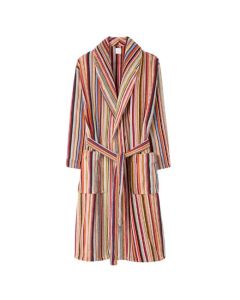 This Men's Woven Cotton Signature Stripe Dressing Gown by Paul Smith makes a lovely gift for anyone who likes to stay cosy in the evenings.