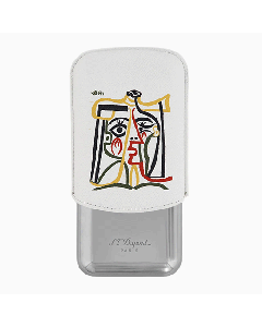 This Pablo Picasso Triple Cigar Case by S. T. Dupont is one of the products from this new range and is made with calfskin and metal. 