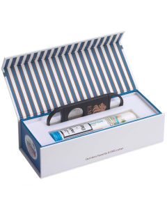 This is the Quintero Single Favorito & EMS Cigar Cutter Gift Set.
