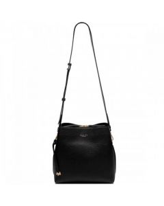 This Black Dukes Place Medium Compartment Cross Body Bag was designed by Radley.