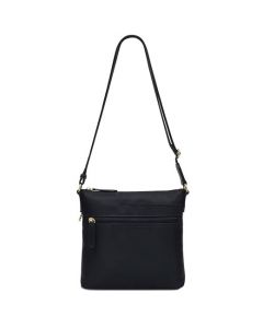 This Black Pocket Essentials Small Cross Body Bag was created by Radley. 
