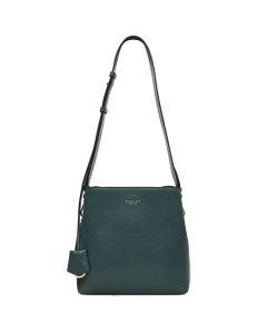 This Dark Green Dukes Place Medium Compartment Cross Body Bag is designed by Radley. 
