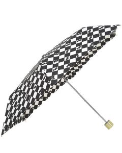 This Black Checkerboard Umbrella was designed by Radley. 