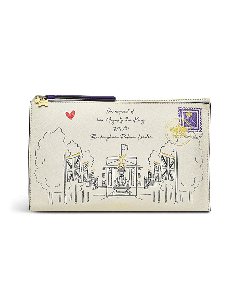 Radley London The Coronation Palace Leather Clutch Bag