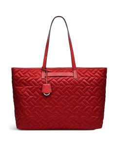 Crimson Finsbury Park Quilt Large Shoulder Bag, designed by Radley.
