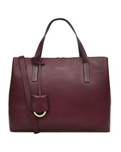 This Dark Red Dukes Place Medium Multiway Bag is designed by Radley. 