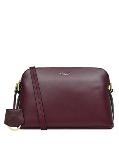 Dark Red Liverpool Street 2.0 Medium Cross Body Bag