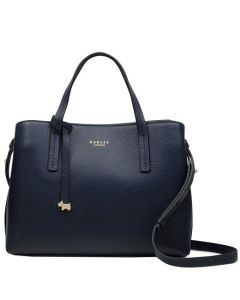 This Ink Blue Dukes Place Medium Multiway Bag was designed by Radley. 