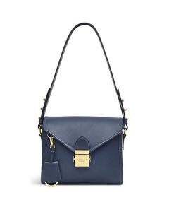 This French Blue Loaf Lane Small Shoulder Bag has been designed by Radley.
