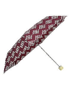 Wallpaper Geometric Print Burgundy Umbrella