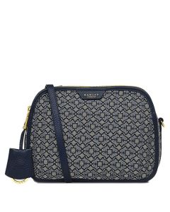 This Goose Grey Heirloom Dukes Place Medium Cross Body Bag is designed by Radley.