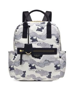 This Maple Cross Head in the Clouds Medium Backpack has been created by Radley. 