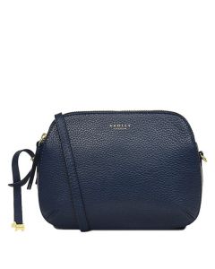 This Ink Blue Dukes Place Medium Cross Body Bag was designed by Radley. 