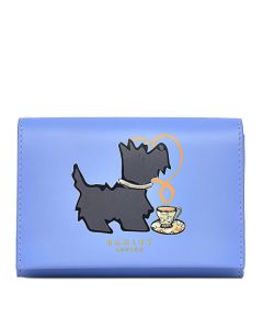 This Light Blue Best-Tea Flapover Purse was designed by Radley. 
