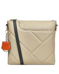 This Light Grey Pockets 2.0 Quilt Medium Cross Body Bag is designed by Radley. 