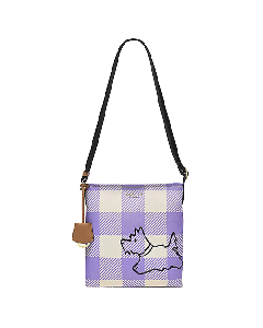 Palace Gardens Purple Beige Small Cross Body Bag