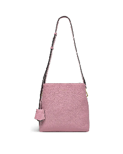 Radley Dukes Place Pink Medium Crossbody Bag With Detachable Strap.
